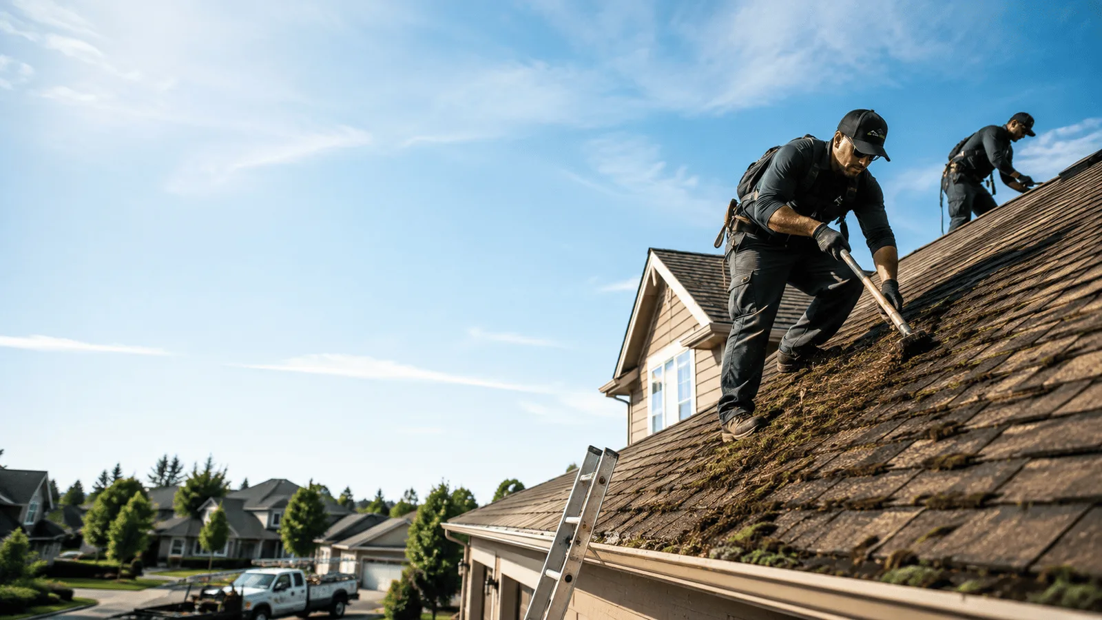 Roof Moss Removal in Walnut, IA near me